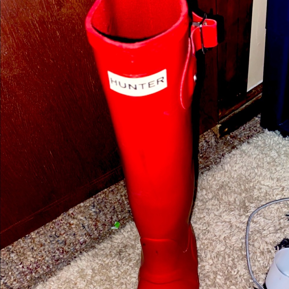 Woman’s hunter boots